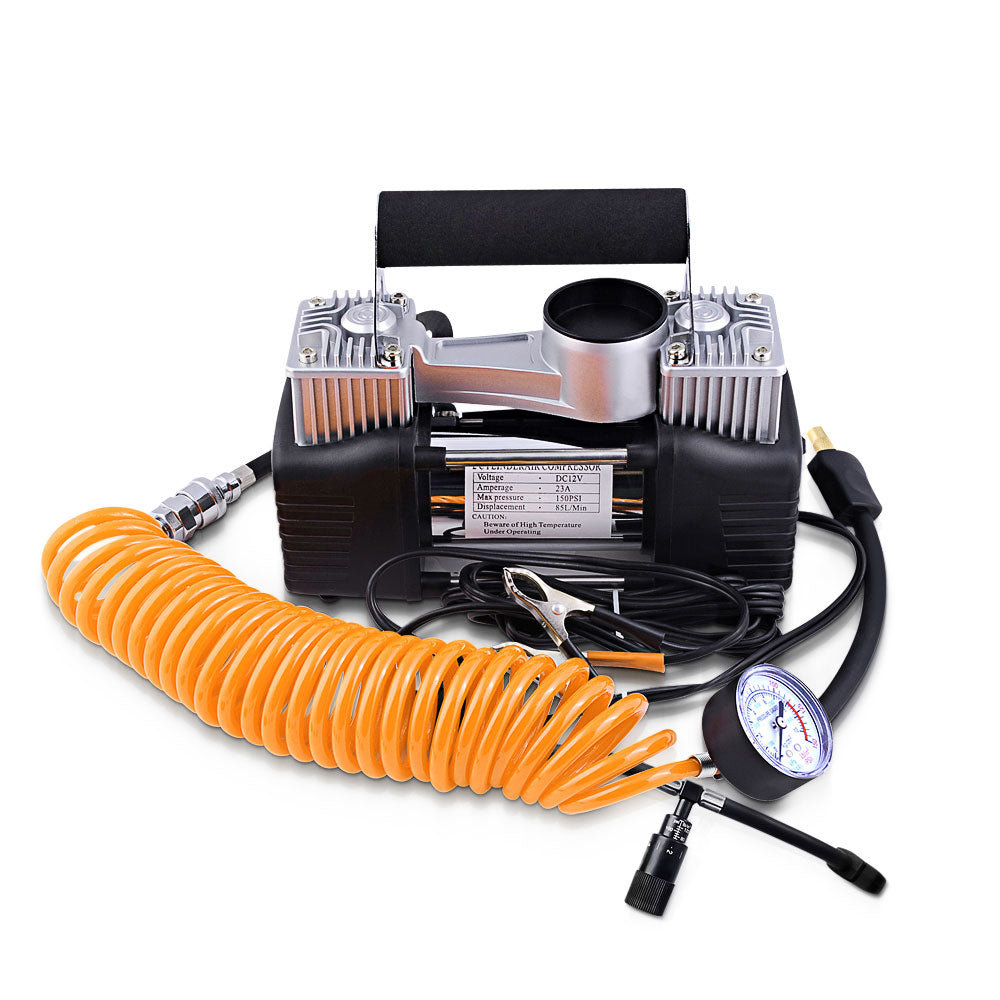 Giantz 12V Portable Air Compressor Tristar Online