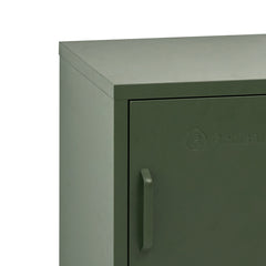 ArtissIn Metal Locker Storage Shelf Filing Cabinet Cupboard Bedside Table Green Tristar Online