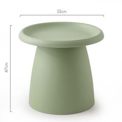 ArtissIn Coffee Table Mushroom Nordic Round Small Side Table 50CM Green Tristar Online