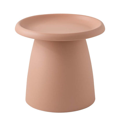 ArtissIn Coffee Table Mushroom Nordic Round Small Side Table 50CM Pink Tristar Online