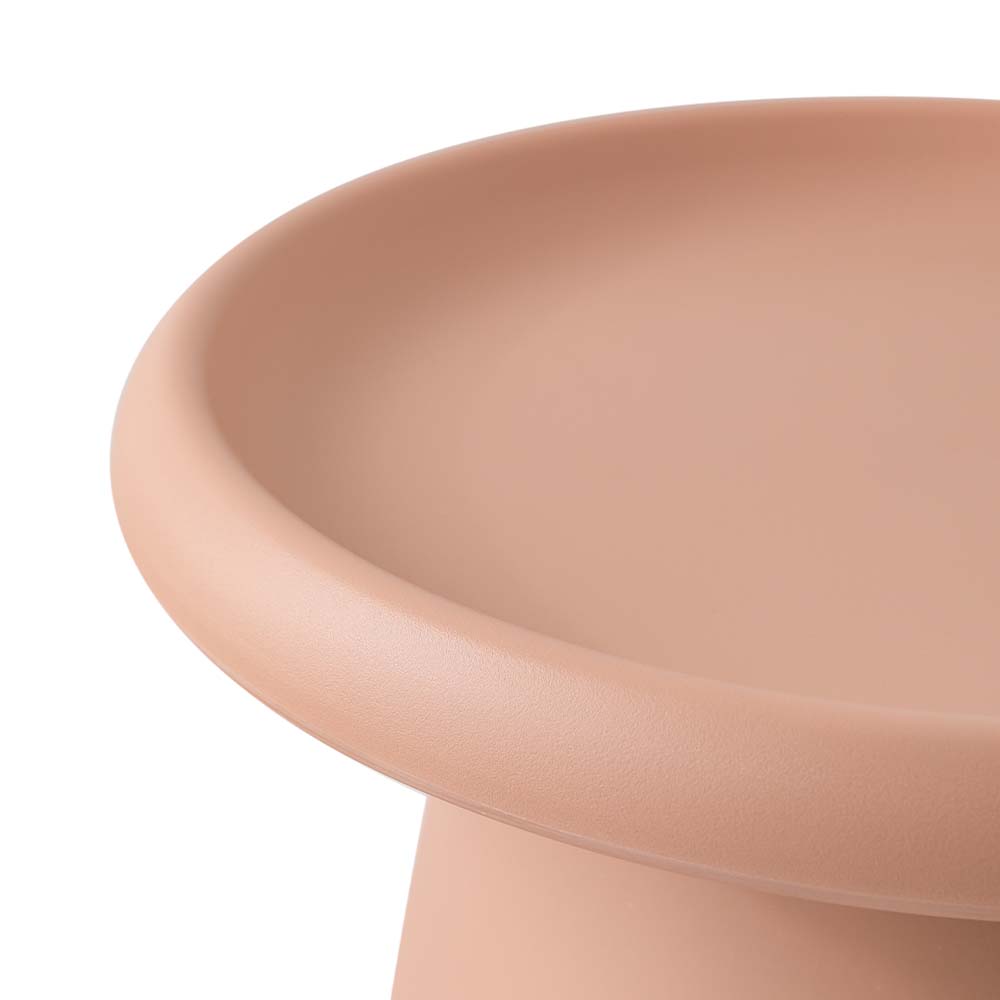 ArtissIn Coffee Table Mushroom Nordic Round Small Side Table 50CM Pink Tristar Online