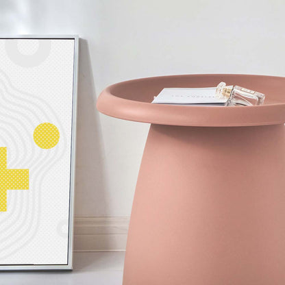 ArtissIn Coffee Table Mushroom Nordic Round Small Side Table 50CM Pink Tristar Online