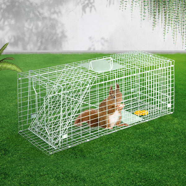 Gardeon Animal Trap Humane Possum Cage Live Animal Catch Rabbit Cat Hare Fox Tristar Online