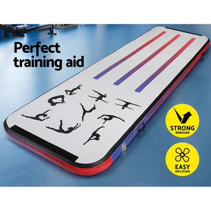 Everfit 3M Air Track Gymnastics Tumbling Mat Exercise Cheerleading Unique Style Tristar Online