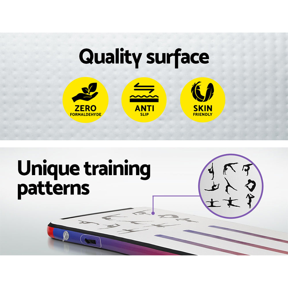 Everfit 3M Air Track Gymnastics Tumbling Mat Exercise Cheerleading Unique Style Tristar Online