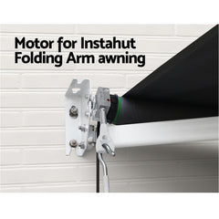 Instahut 230V Replacement Motor w/ remote 40NM Folding Arm Awning Outdoor Blind Tristar Online