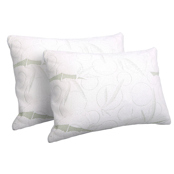 Giselle Bedding Set of 2 Bamboo Pillow with Memory Foam Tristar Online