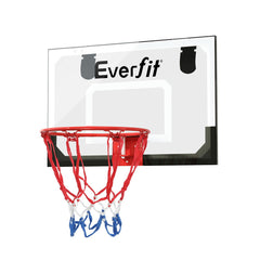 Everfit 23" Mini Basketball Hoop Backboard Door Wall Mounted Sports Kids Black Tristar Online