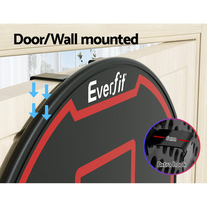 Everfit 38" Basketball Hoop Backboard Door Wall Mounted Ring Net Sports Kids Tristar Online