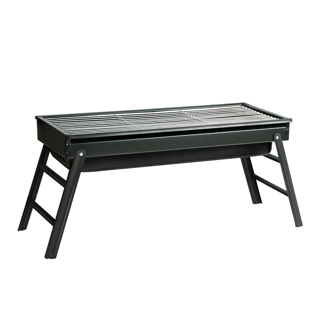 Grillz Charcoal BBQ Grill Smoker Portable Barbecue Outdoor Foldable Camping Tristar Online