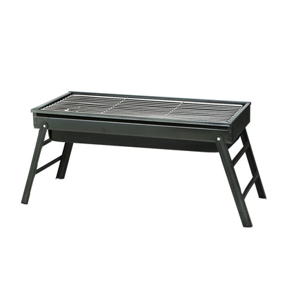 Grillz Charcoal BBQ Grill Smoker Portable Barbecue Outdoor Foldable Camping Tristar Online