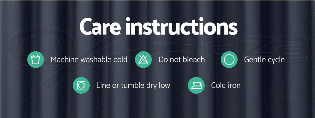 Artiss 2X Blockout Curtains Blackout Window Curtain Eyelet 140x230cm Charcoal Tristar Online