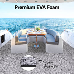 Seamanship EVA Foam Boat Flooring Marine Mat Decking Sheet 240x90x0.6cm Camo Tristar Online