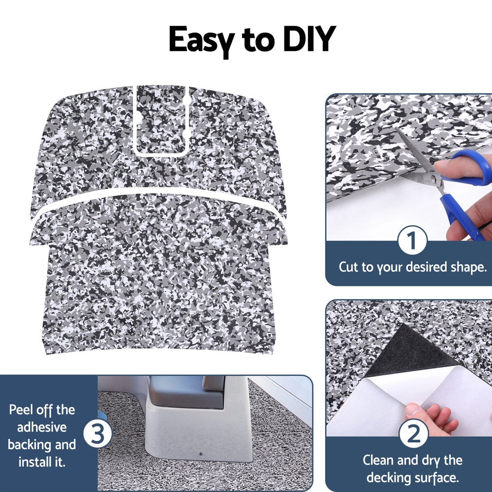 Seamanship EVA Foam Boat Flooring Marine Mat Decking Sheet 240x90x0.6cm Camo Tristar Online