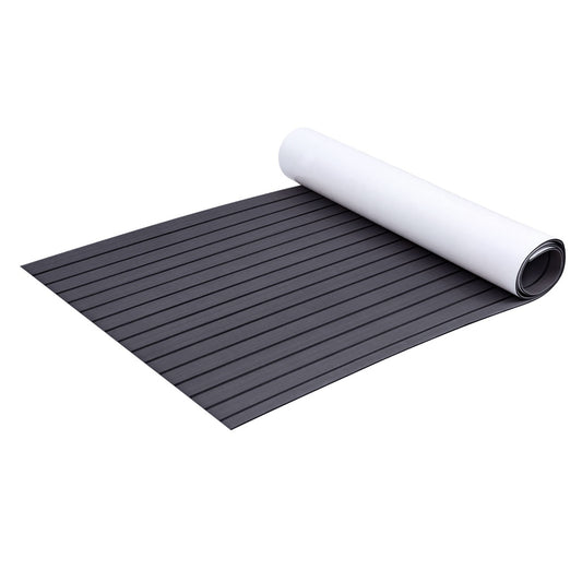 Seamanship EVA Foam Boat Flooring Mat Decking Sheet 240x90x0.6cm Dark Grey Decor Tristar Online