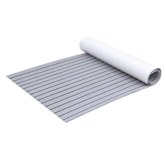 Seamanship EVA Foam Boat Flooring Mat Decking Sheet 240x90x0.6cm Light Grey Tristar Online
