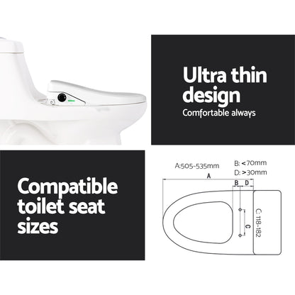 Cefito Non Electric Bidet Toilet Seat Cover Bathroom Spray Water Wash D Shape Tristar Online