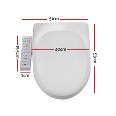 Cefito Bidet Electric Toilet Seat Cover Electronic Seats Smart Wash Night Light Tristar Online