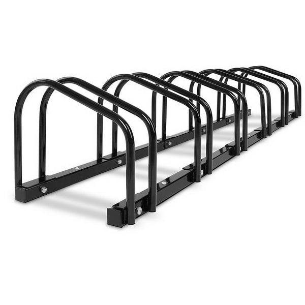 Weisshorn 6 Bike Stand Rack Bicycle Storage Floor Parking Holder Cycling Black Tristar Online