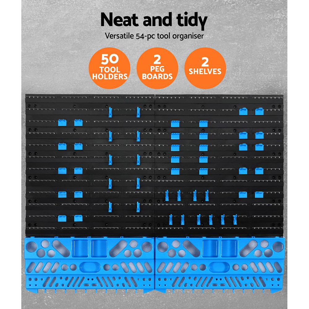 Giantz Spanner Holder Wrench Bin Rack Tool Screwdriver Organizer Garage Workshop Tristar Online