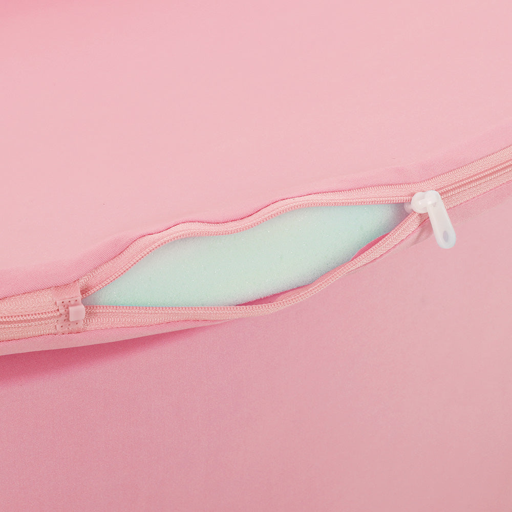 Keezi Ocean Foam Ball Pit with Balls Kids Play Pool Barrier Toys 90x30cm Pink Tristar Online