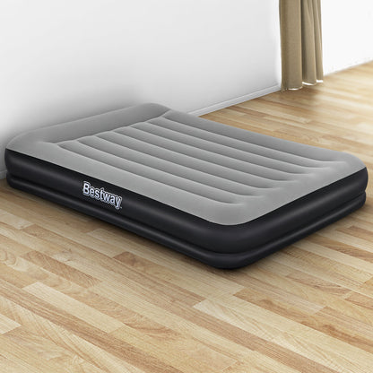 Bestway Air Bed Beds Mattress Premium Inflatable Built-in Pump Queen Size Tristar Online