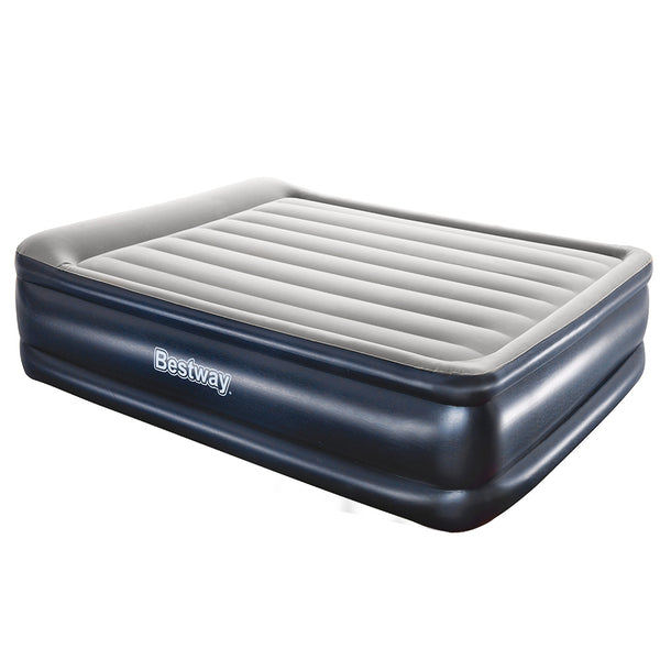 Bestway Queen Air Bed Inflatable Mattress Sleeping Mat Battery Built-in Pump Tristar Online