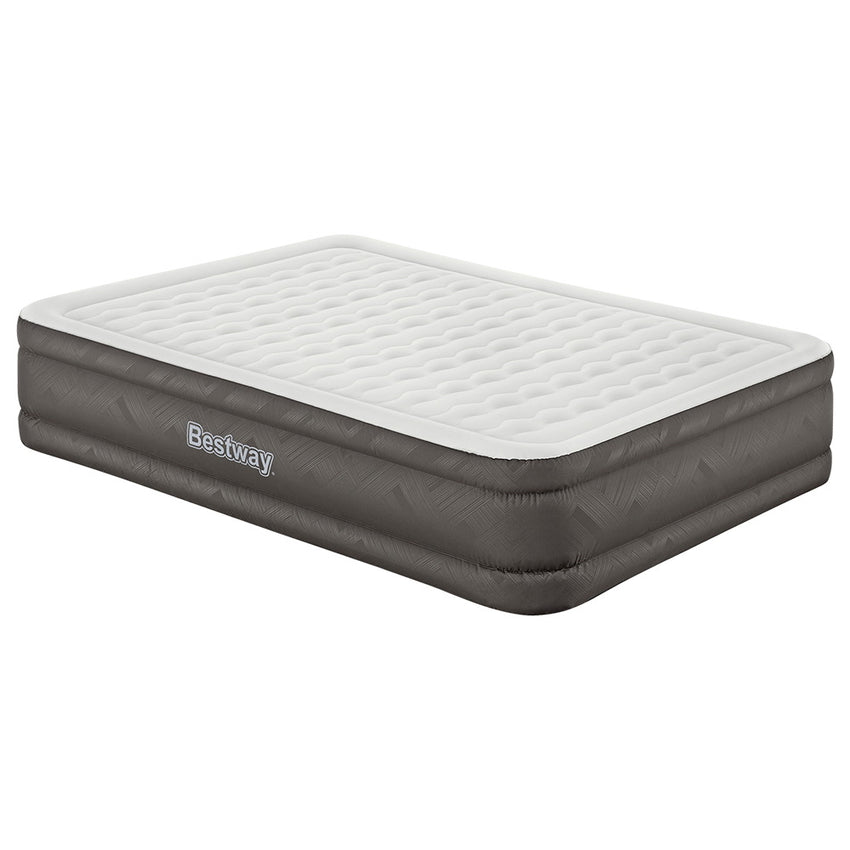 Bestway Air Bed Queen Size Mattress Camping Beds Inflatable Built-in Pump Tristar Online