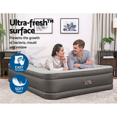 Bestway Air Bed Queen Size Mattress Camping Beds Inflatable Built-in Pump Tristar Online