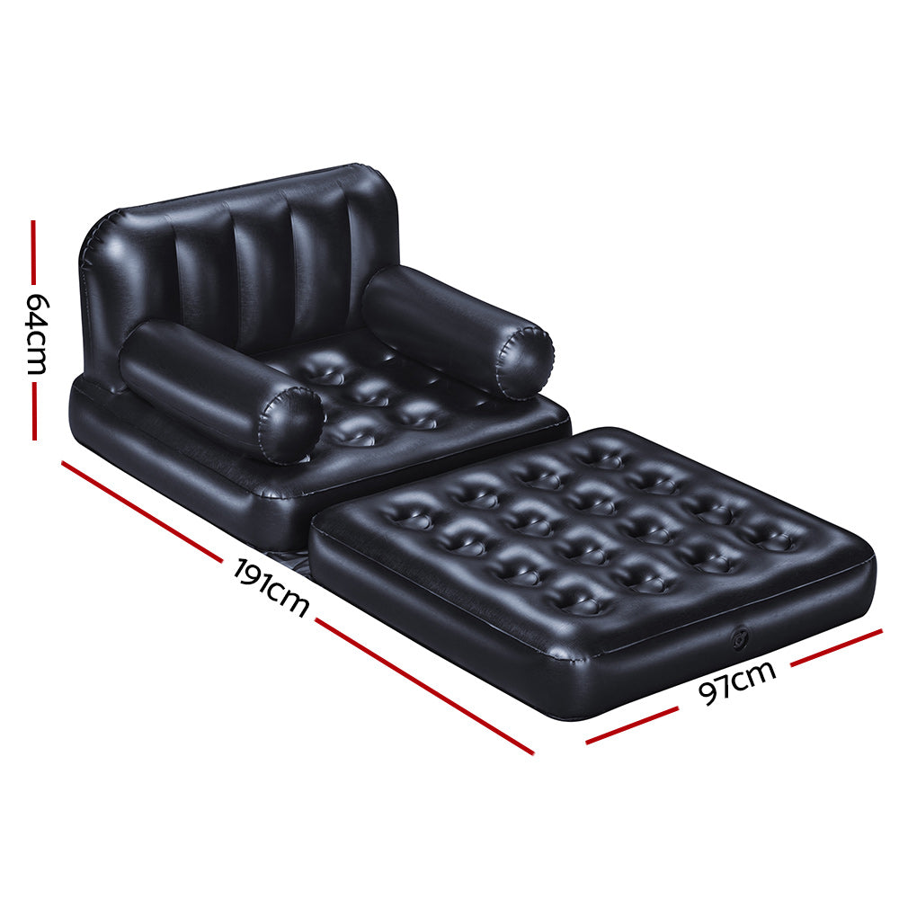 Bestway Inflatable Air Chair Seat Lounge Couch Lazy Sofa Blow Up Ottoman Tristar Online