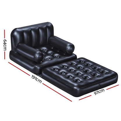 Bestway Inflatable Air Chair Seat Lounge Couch Lazy Sofa Blow Up Ottoman Tristar Online