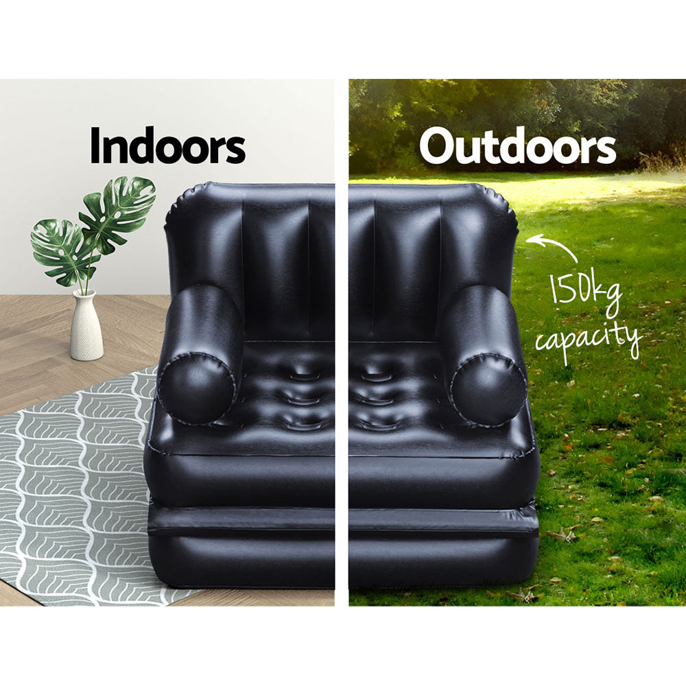 Bestway Inflatable Air Chair Seat Lounge Couch Lazy Sofa Blow Up Ottoman Tristar Online