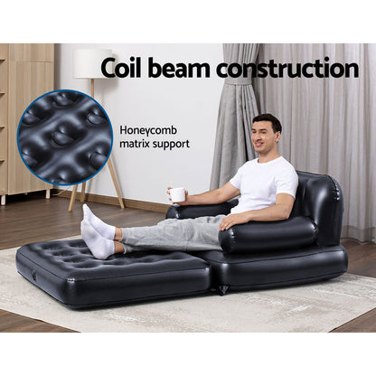 Bestway Inflatable Air Chair Seat Lounge Couch Lazy Sofa Blow Up Ottoman Tristar Online