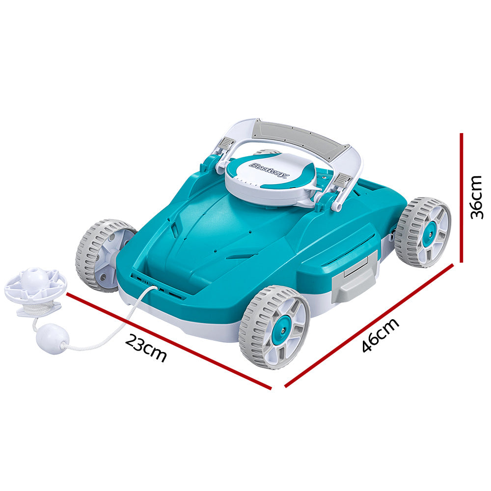 Bestway Robotic Pool Cleaner Cleaners Automatic Swimming Pools Flat Filter Tristar Online
