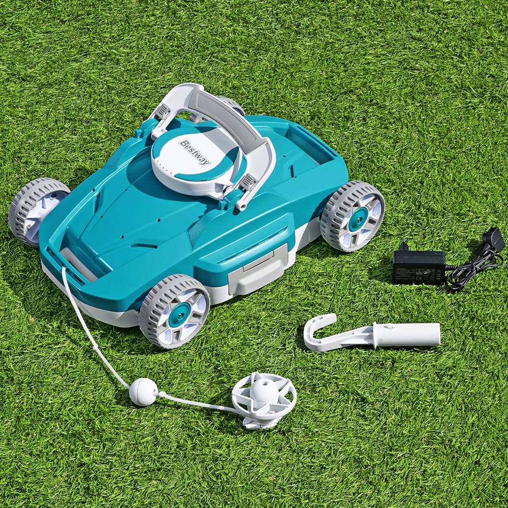 Bestway Robotic Pool Cleaner Cleaners Automatic Swimming Pools Flat Filter Tristar Online