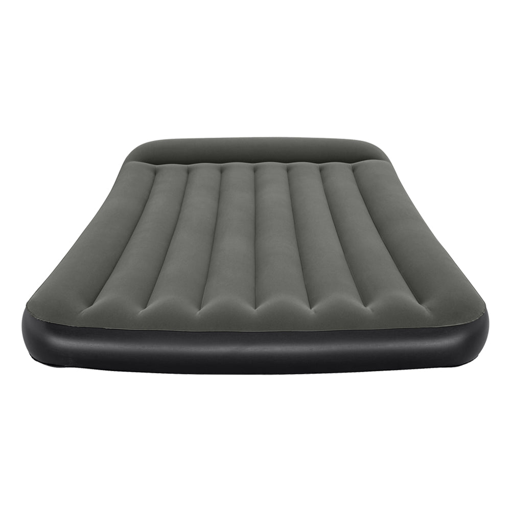 Bestway Air Mattress Double Bed Flocked Inflatable Camping Beds 30CM Tristar Online