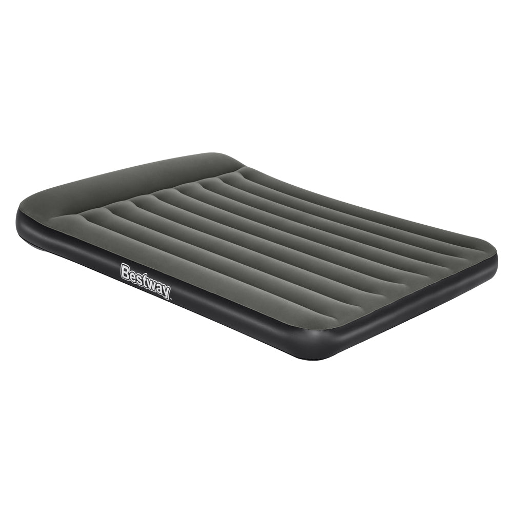Bestway Air Mattress Queen Bed Inflatable Flocked Camping Beds 30CM Tristar Online