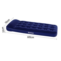 Bestway Single Size Inflatable Air Mattress - Navy Tristar Online