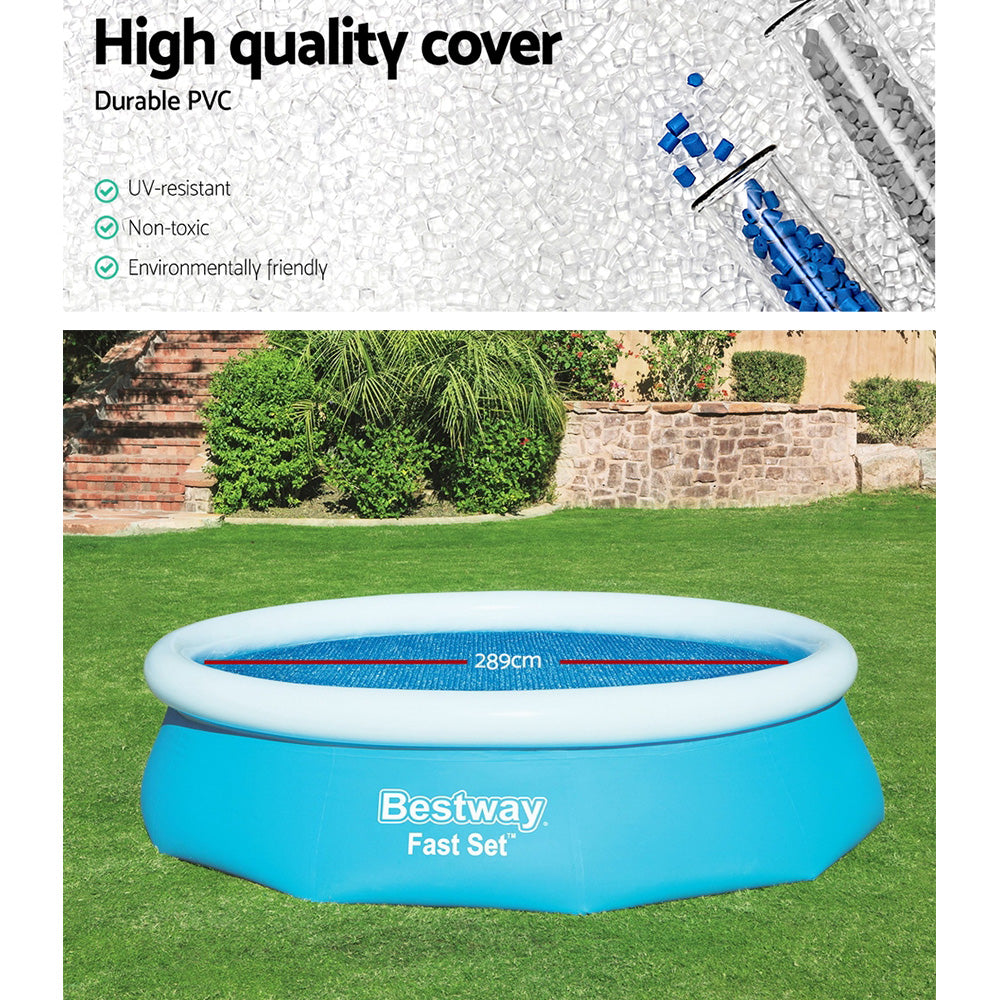 Bestway Solar Pool Cover Blanket for Swimming Pool 10ft 305cm Round Pool 58241 Tristar Online