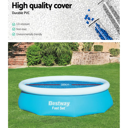 Bestway Solar Pool Cover Blanket for Swimming Pool 10ft 305cm Round Pool 58241 Tristar Online