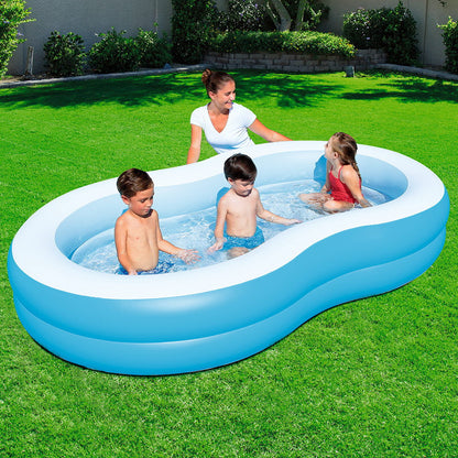 Bestway Inflatable Kids Pool Swimming Pool Family Pools 2.62m x 1.57m x 46cm Tristar Online