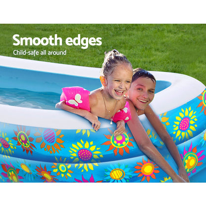 Bestway Inflatable Kids Play Pool Swimming Pool Rectangular Family Pools Tristar Online