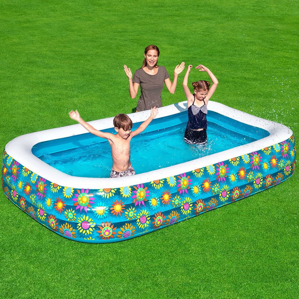 Bestway Inflatable Kids Play Pool Swimming Pool Rectangular Family Pools Tristar Online