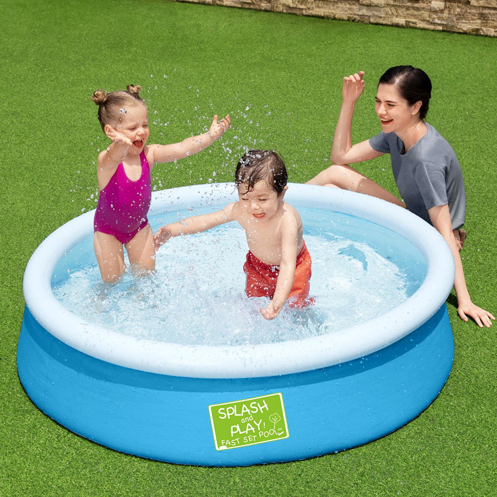 Bestway Inflatable Kids Play Pool Swimming Above Ground Pools Splash & Play Tristar Online
