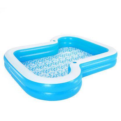 Bestway Swimming Pool Kids Above Ground Inflatable Rectangular Family 3M Pools Tristar Online