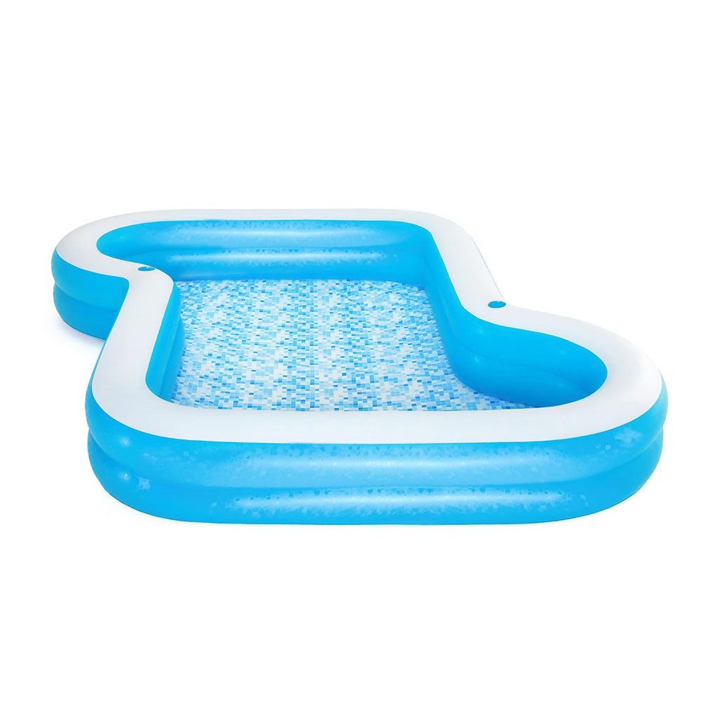 Bestway Swimming Pool Kids Above Ground Inflatable Rectangular Family 3M Pools Tristar Online