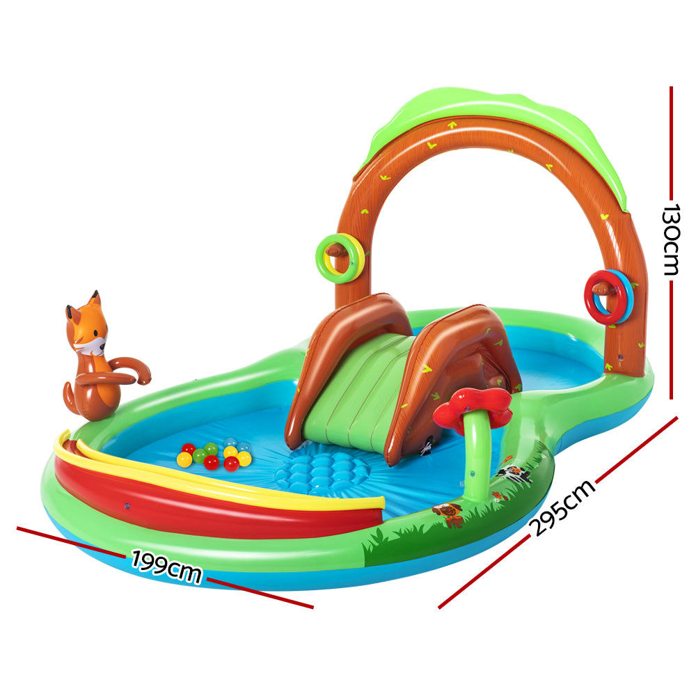 Bestway Swimming Pool Above Ground Inflatable Kids Friendly Woods Play Pools Tristar Online