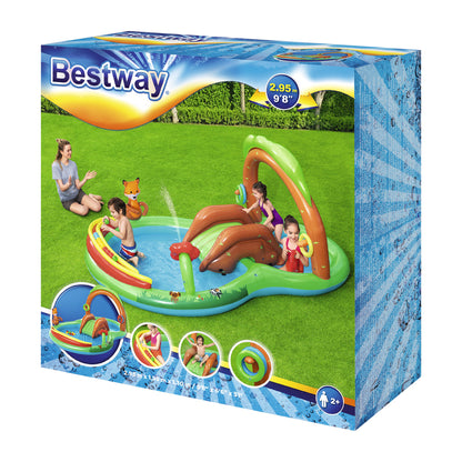 Bestway Swimming Pool Above Ground Inflatable Kids Friendly Woods Play Pools Tristar Online