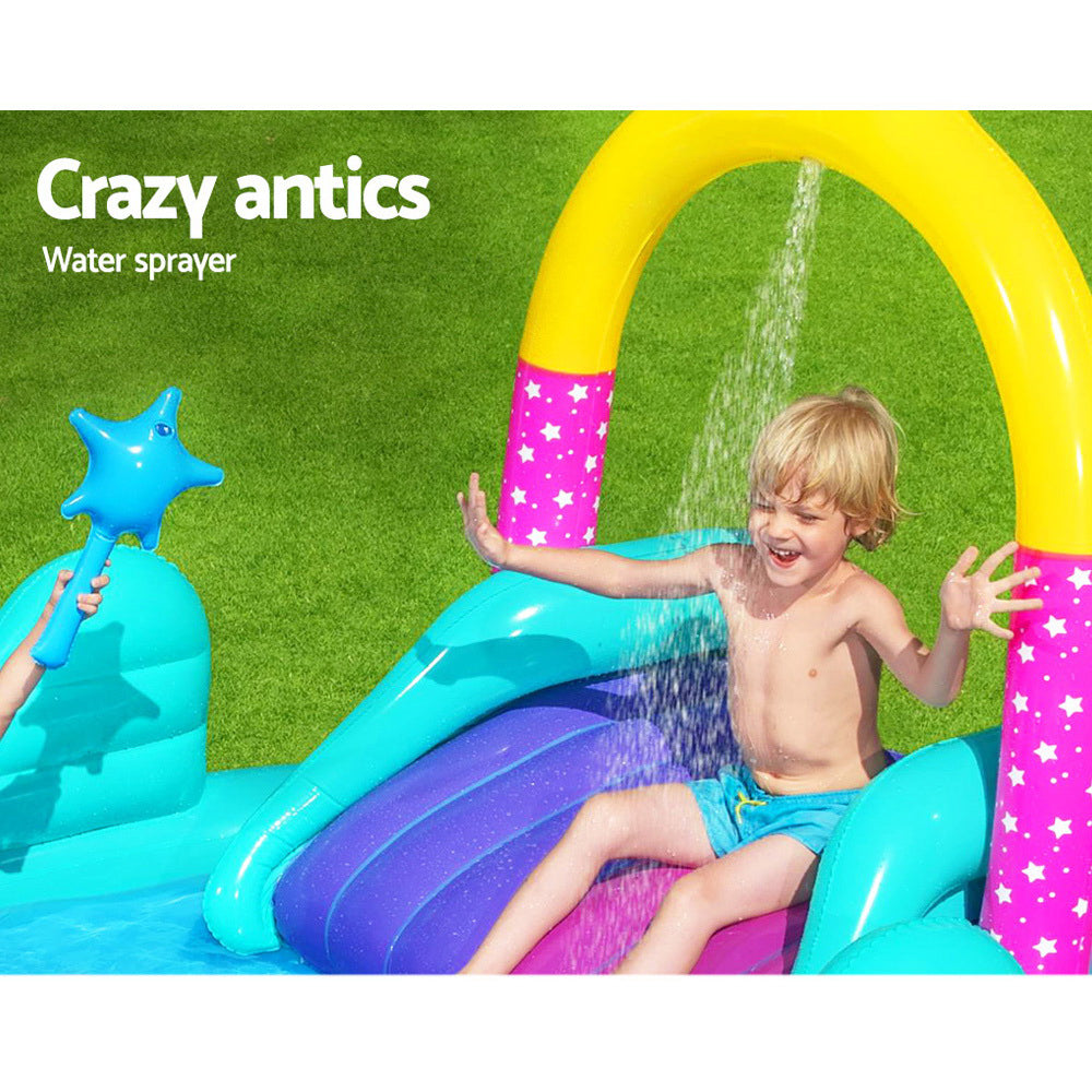 Bestway Kids Pool 274x198x137cm Inflatable Above Ground Swimming Play Pools 220L Tristar Online