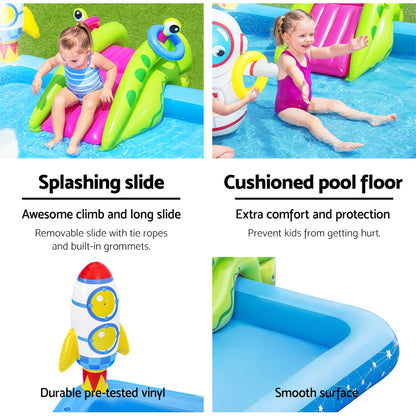 Bestway Swimming Pool Kids Play Above Ground Toys Inflatable Pools 2.3 X2M Tristar Online